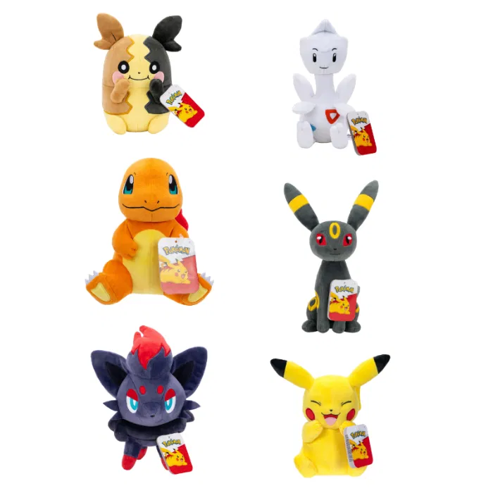 95217-23 Pokemon Plush 20cm assortert - Bilde 1