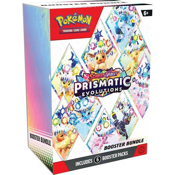 cfb14a1331d3b34517941f422a7ddf02.jpg Prismatic Evolution Boosterbundle - Bilde 1