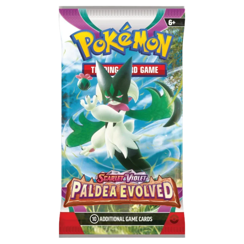 4a6bab4e9bc305a2f542721d507a4f05.webp Paldea Evolved Boosterpack - Bilde 1