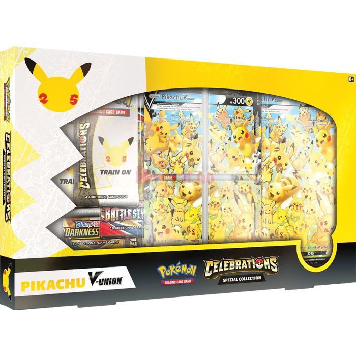 46afeae3bd48a82f9208d01d4eb92b4c.jpg Pikachu V-Union Celebrations Special Collection - Bilde 1