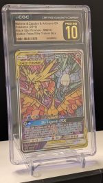 Moltres&Zapdos&Articuno GX SM210 (CGC Pristine 10)