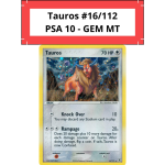 Tauros 16/112 (PSA 10 GEM MT)