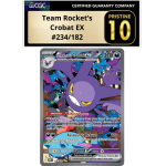 Team Rocket's Crobat EX 234/182 (CGC Pristine 10)