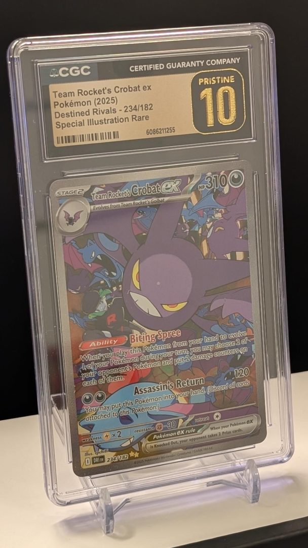 Team Rocket's Crobat EX 234/182 (CGC Pristine 10) - Bilde 1