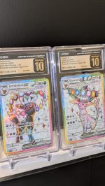 Espeon EX & Umbreon EX (CGC Pristine 10)