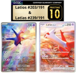Latias & Latios EX (CGC Pristine 10)
