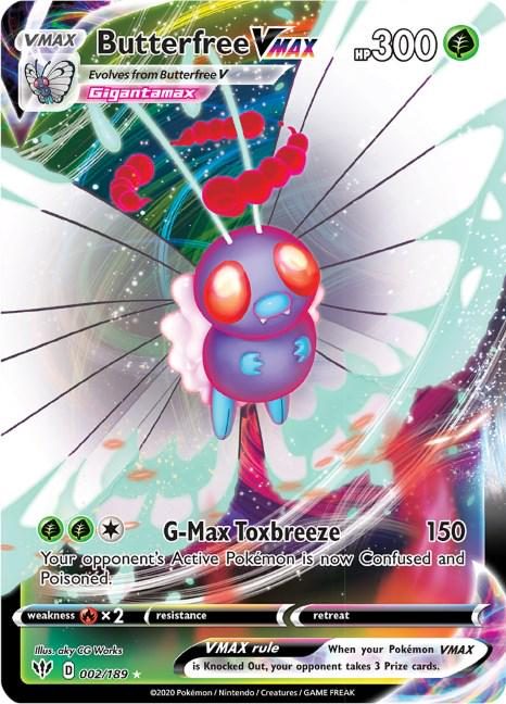 8260aefdc3cc4af4fed5ea5ea72a3668.jpg Butterfree VMAX 2/189 - Bilde 1