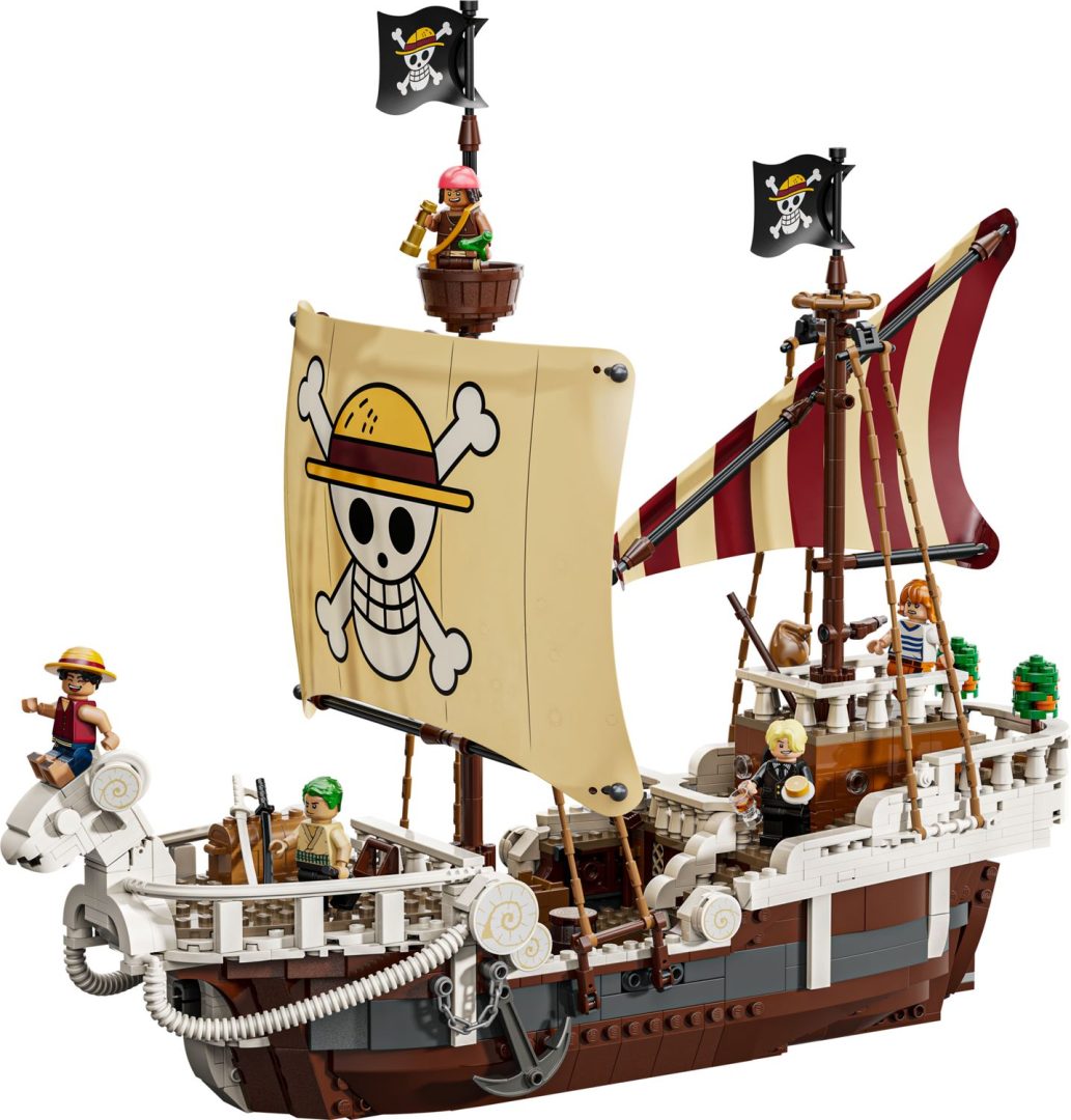06e131138113c5b55047224f5c88f707.jpeg One Piece Sjørøverskuta Going Merry - Bilde 1