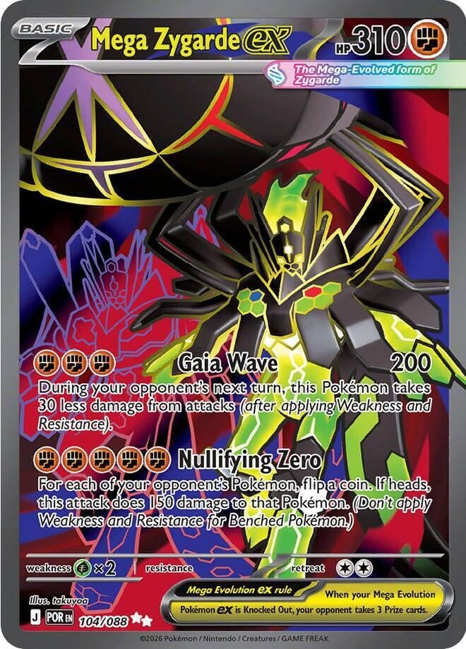 35394261615581b57cd5cdf1946f4970.jpg Mega Zygarde EX #104/088 - Bilde 1