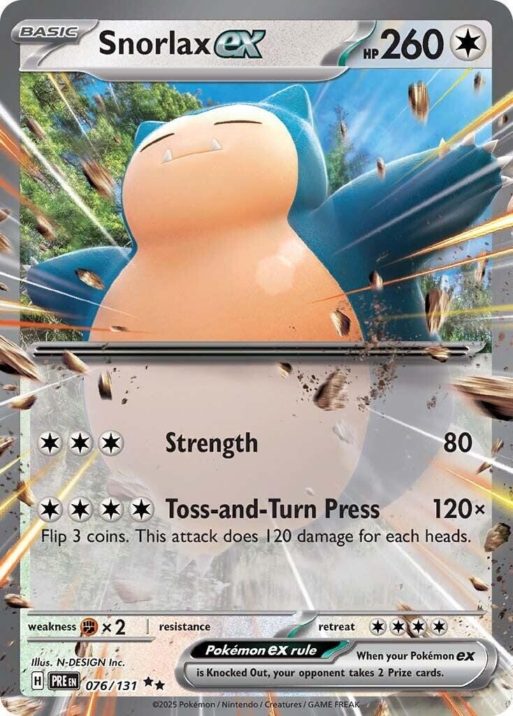 410e9edaf81a047ec755f3c876ace5c6.jpg Snorlax EX #076/131 - Bilde 1