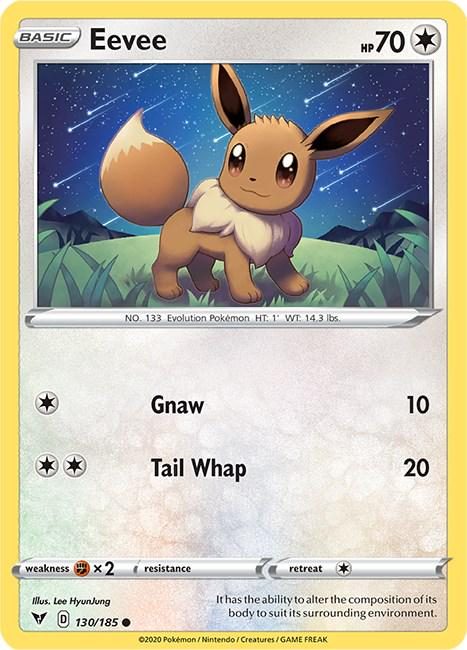 4cacdfc78fdcfeb58634cdb87a67236b.jpg Eevee #130/185 - Bilde 1