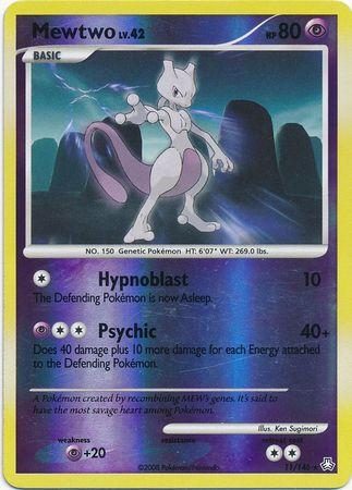bad039d42656955a89e230e85c040013.jpg Mewtwo Lv.42 #11/146 Reverse Holo - Bilde 1