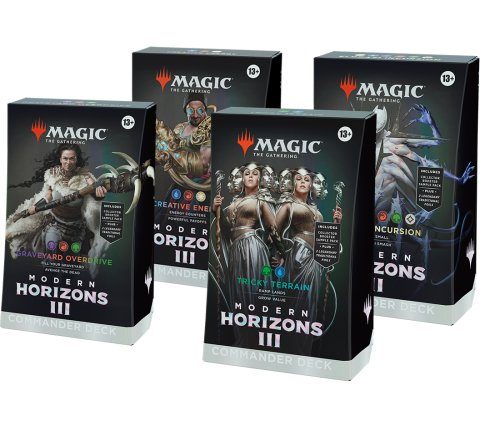 fcc2781428c38b45e6dddf94d8e3d37a.jpg Magic Modern Horizon 3 Commander Deck - Bilde 1