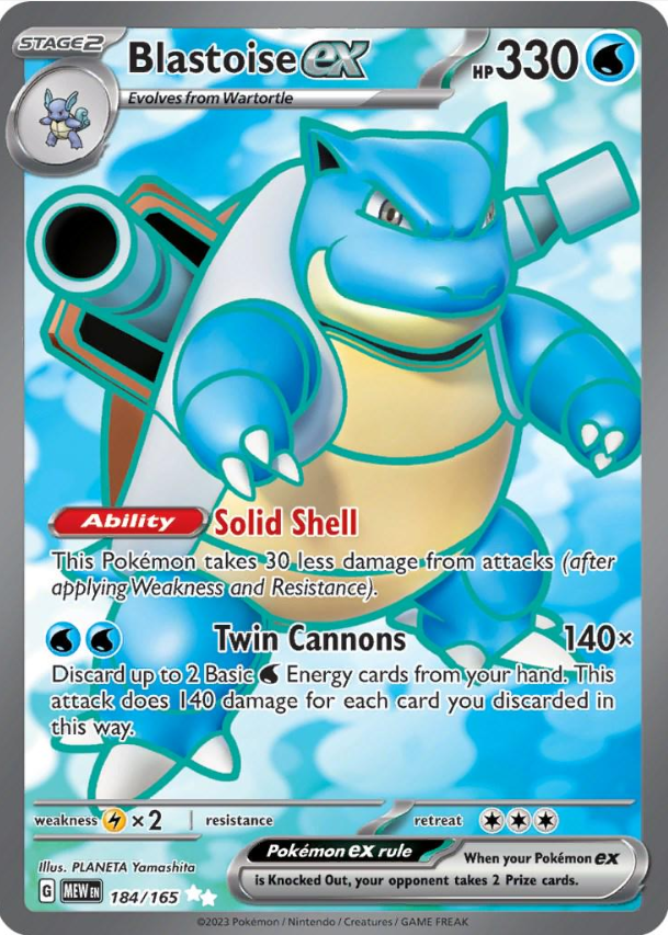 074b788bc3a7f6e02832d0c4286c691d.png Blastoise ex #184/165 - Bilde 1