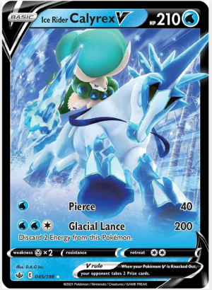Ice Rider Calyrex V #045/198