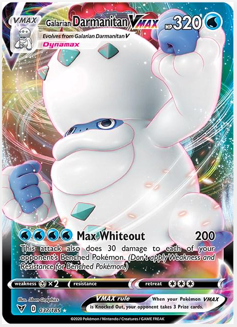 265cd5640020f21fe72203ff9c837d7d.png Galarian Darmanitan VMAX #37/185 - Bilde 1