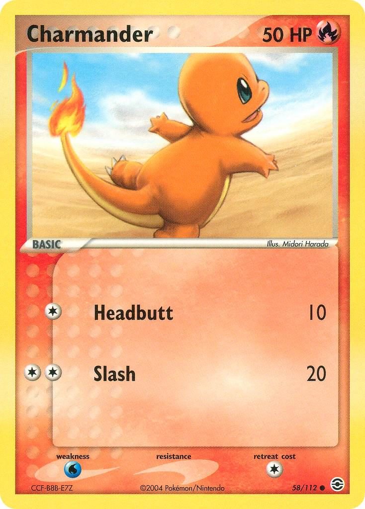 239574a9de811a42d4e611e01ea3f257.jpg Charmander #58/112 - Bilde 1