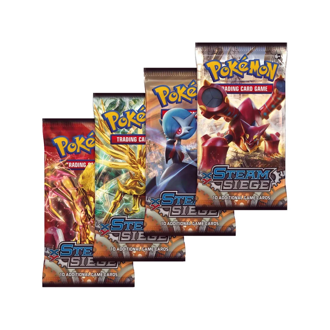 55f5af8d4585fa10b56dfcf505b8d641.webp Pokemon Steam Siege Boosterpack - Bilde 1