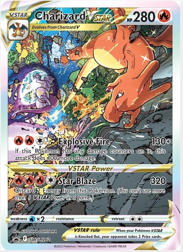 6307303b22b3b70e8a94116e5ca808ec.png Charizard VStar #SWSH262 Promo - Bilde 1