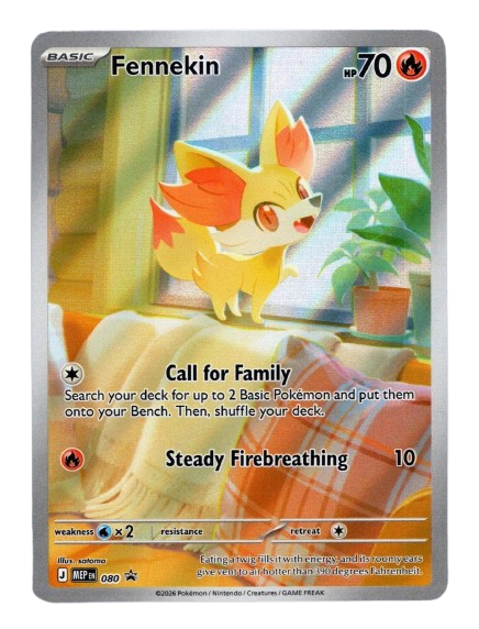 a72c2f122c310bc4fe6384399ca63d59.png Fennekin #080 Sealed Promo - Bilde 1