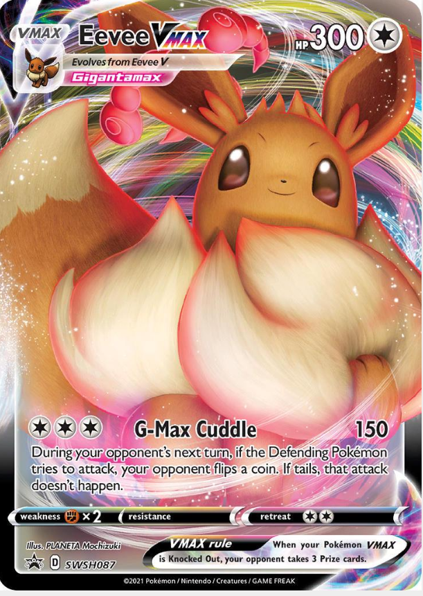 c06d989cc4c5fdc9a57f6f13024b001e.png Eevee VMAX #SWSH087 Promo - Bilde 1