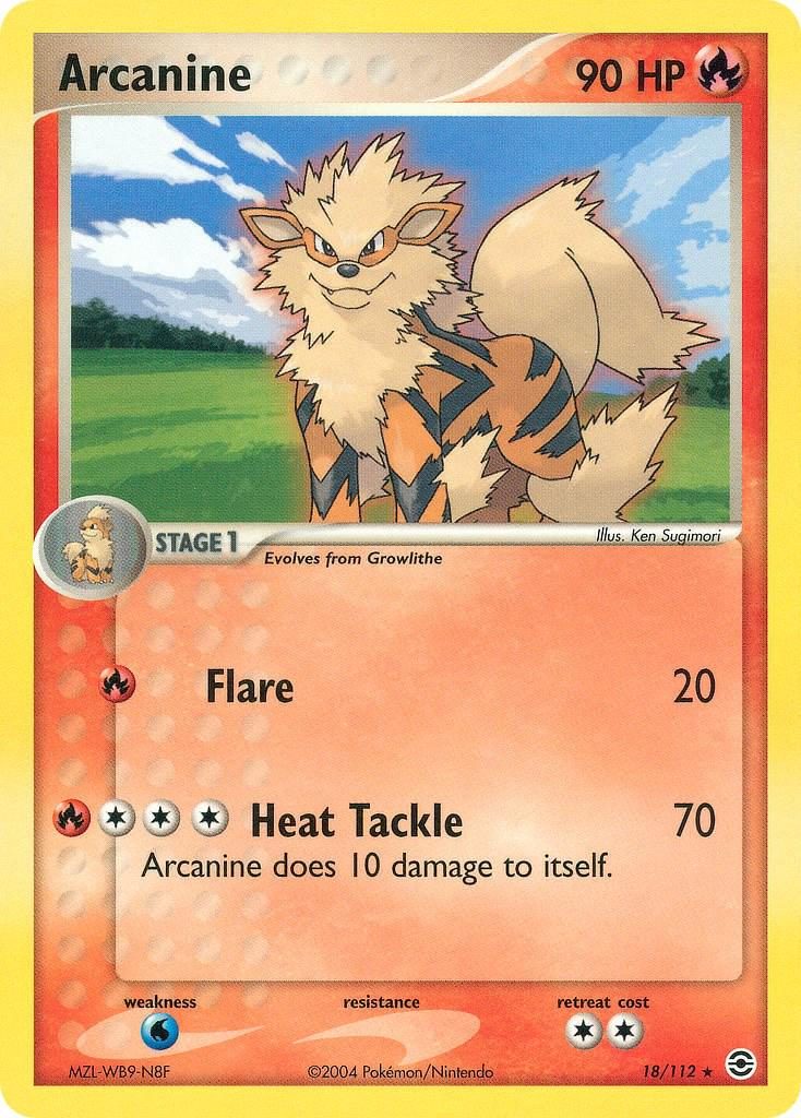 d3549ba40642b8926e1898c8f5c16850.jpg Arcanine #18/112 - Bilde 1