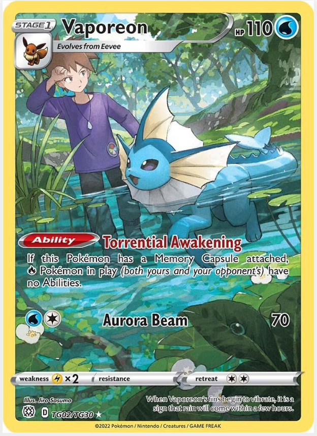 e2f9da5cd8bfdd9b7a5bcc068d334d53.png Vaporeon TG02/TG30 - Bilde 1