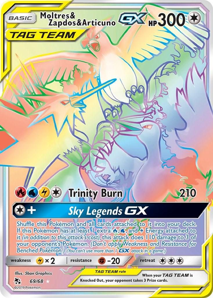 e176cc524b80da8c6b517c1fefae1ded.jpg Moltres&Zapdos&Articuno #69/68 TagTeam - Bilde 1