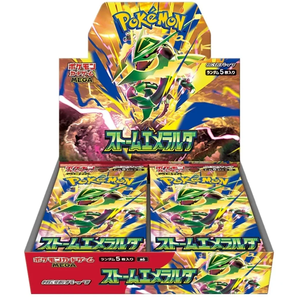 06a2bf091de0e68bf701cdecef31da07.webp Pokemon Storm Emeralda - Boosterbox - Bilde 1