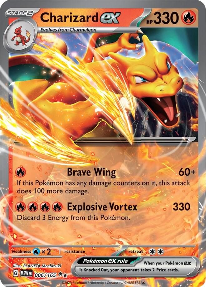 b64170249e19fa538218724eb4d20490.jpg Charizard EX 6/165 - Bilde 1