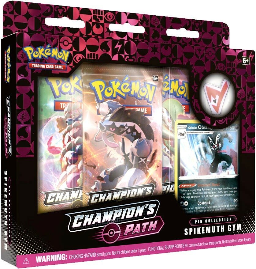 b0cf90c7ecb2c2548820f8fdf01144e6.jpg Champions Path Spikemuth Gym Pin Collection - Bilde 1
