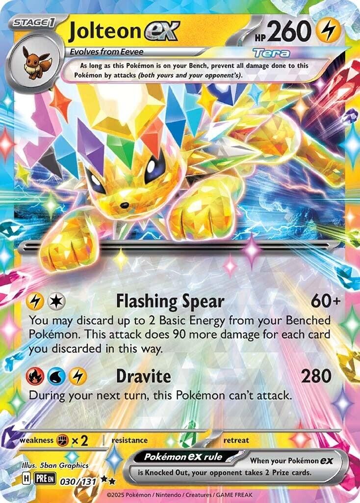 bec0eacd36611412be893c0f8d6d577e.jpg Jolteon EX #030/131 - Bilde 1