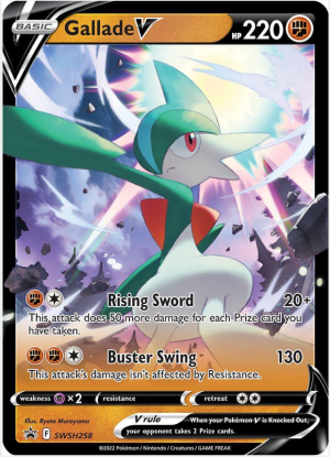 Gallade V #SWSH258 Promo