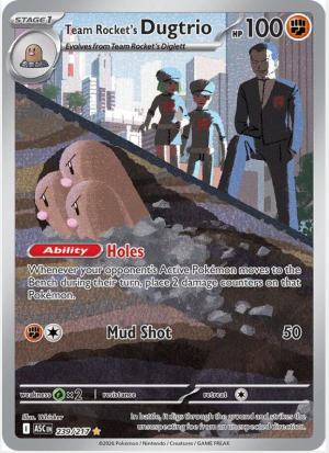 Team Rocket's Dugtrio #239/217
