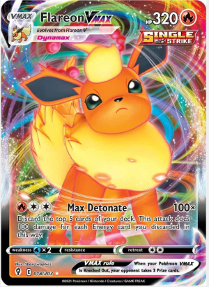 Flareon VMAX #018/203