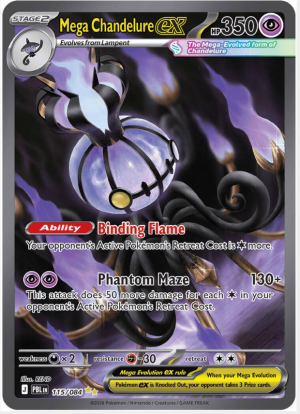 Mega Chandelure ex #115/084