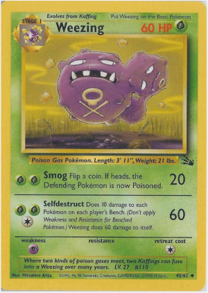 Weezing #45/62