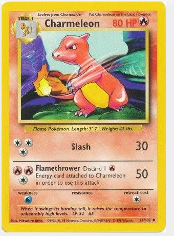 0efb8c644607098e8746bad8da31ca5b.png Charmeleon #24/102 - Bilde 1