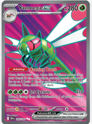 Yanmega ex #206/182