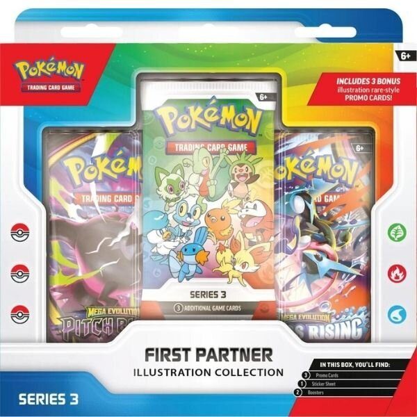 1f6029430c04c9696be394c19e38b6df.jpg Pokemon First Partner - Series 3 (MAKS 1 PR. PERS) - Bilde 1