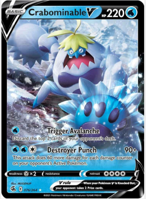 Crabominable V  #76/264