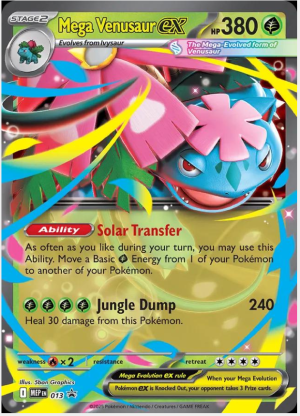 Mega Venusaur EX #13 Promo