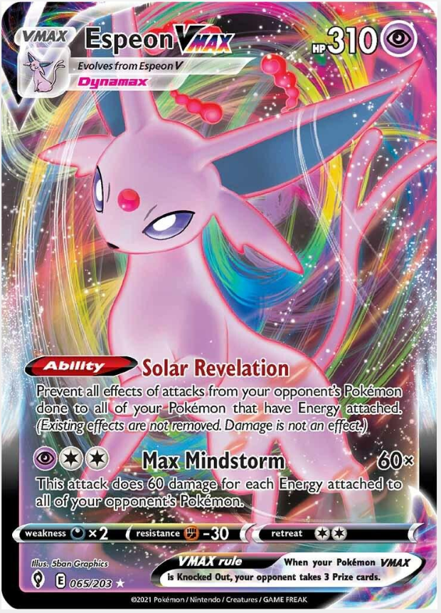 5cee01a6247f460d00e951e7828e71ef.png Espeon VMAX 65/203 - Bilde 1