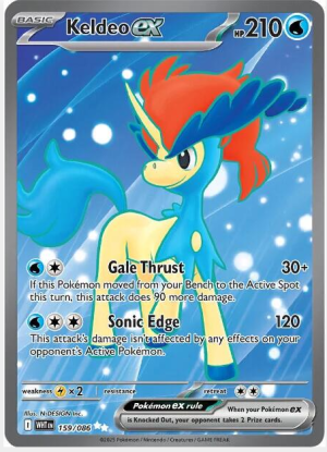 Keldeo ex #159/086
