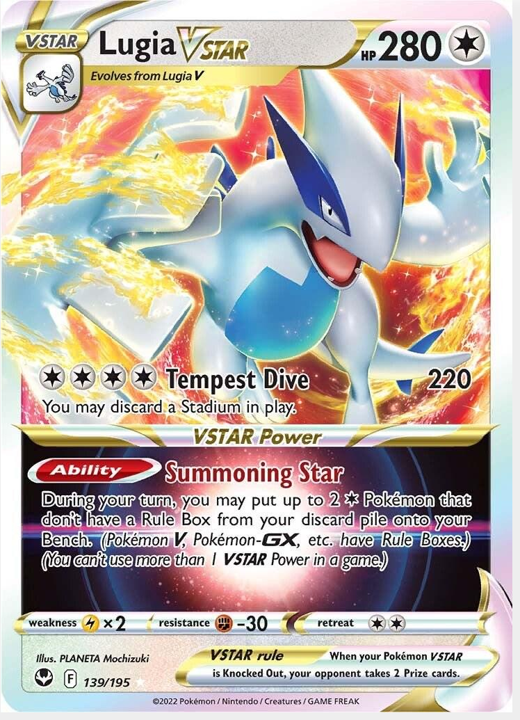 78323fe799218225f40c4b6c9e23c518.png Lugia VSTAR 139/195 - Bilde 1