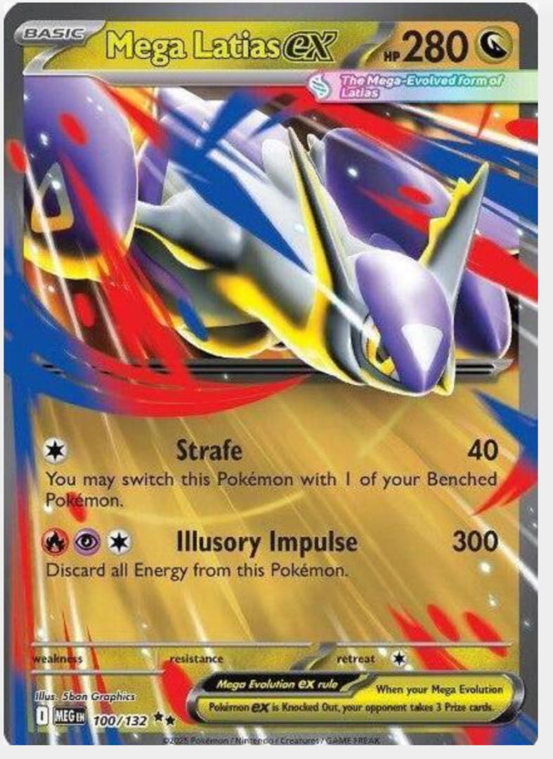7d8e631417352aa40fff7a06597110b4.png Mega Latias ex #100/132 - Bilde 1