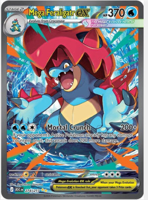 Mega Feraligatr ex #274/217