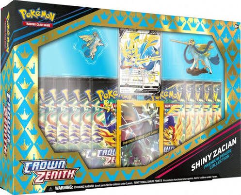 b7ba49cd9274e0c01f583e7103dc5546.jpeg Crown Zenith Shiny Zacian Premium Figure Collection - Bilde 1