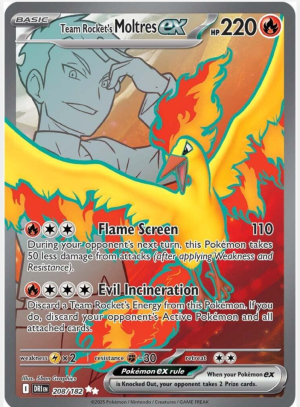 Team Rocket´s Moltres #208/182