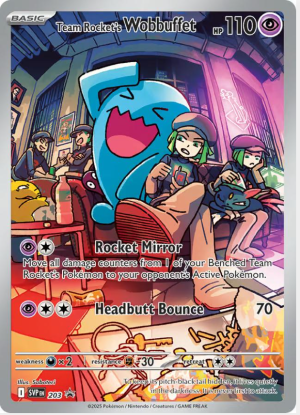 Team Rocket's Wobbuffet #203 [Sealed]